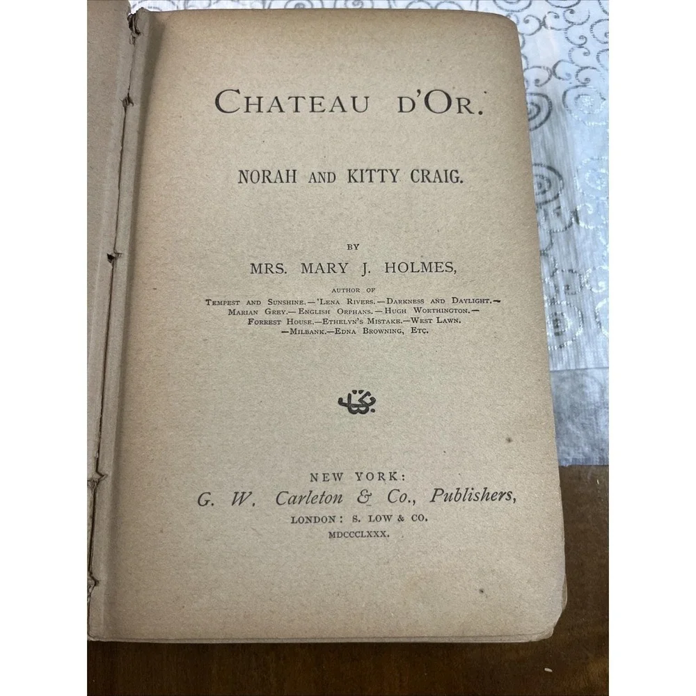 1880 Copy By Carleton Publishers 